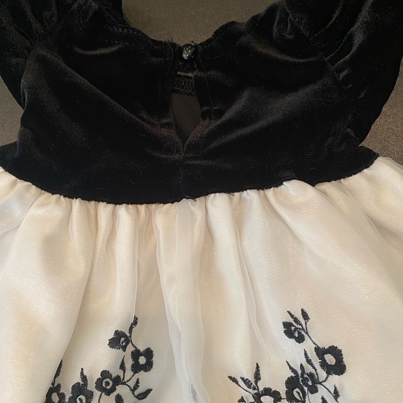 Newborn Party Dress w/Shoes & Tights - Picture 2 of 6